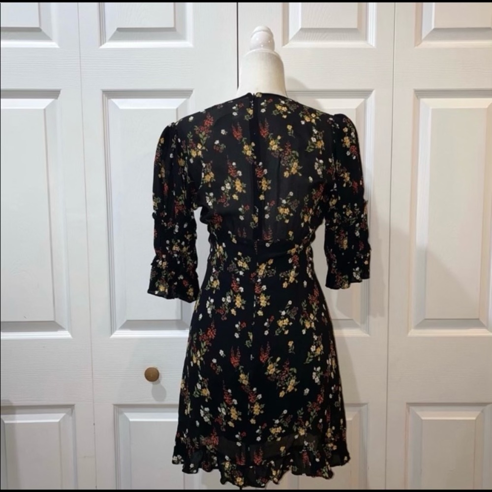 Reformation floral Laurelei dress